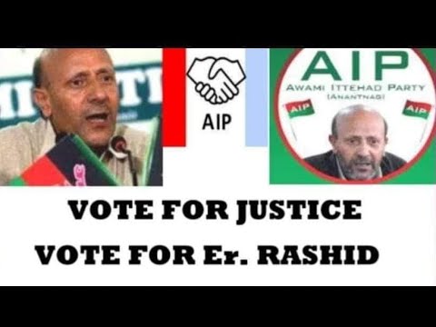 Er.Rashid Son Abrar Rashid Today Rally Start For Bandipora