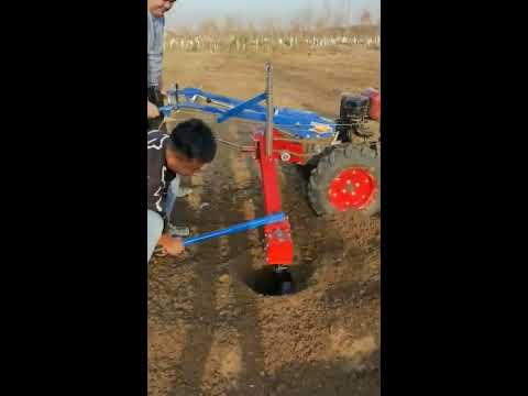 Mounted Drilling Earth Auger For walking Tractor