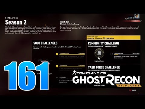 Ghost Recon Wildlands Ep 161 - S02W05 Solo Challenge 2 - Kill SB veterans from 250m