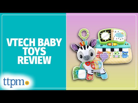 VTech Take Me With You Zebra and 3-in-1 Tummy Time to Toddler Piano