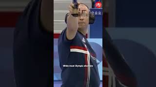 Internet sensation Yusuf Dikec #parisolympics #olympics