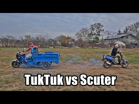 TUKTUK vs SCUTER 2 TIMPI