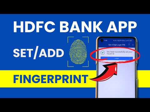 Enable / Set / Add Fingerprint Lock In HDFC Bank Application