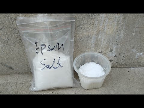 HOW TO USE EPSOMSALT IN GARDENING