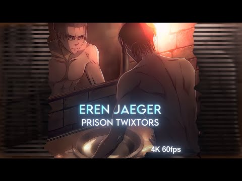 EREN PRISON SCENE TWIXTOR -  | ATTACK ON TITAN 4K ANIME  - #aot #attackontitan #eren #trending