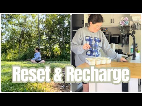 Reset & Recharge || Settling into rv life || Slow Homemaker Morning