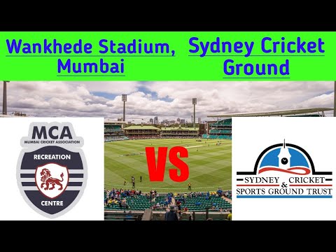 Wankhede Stadium mumbai vs Sydney Cricket Ground #shorts