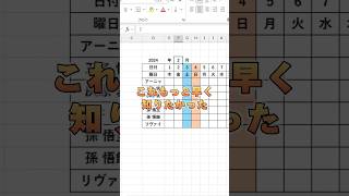 【Excel】土日と祝日に色を付ける方法！