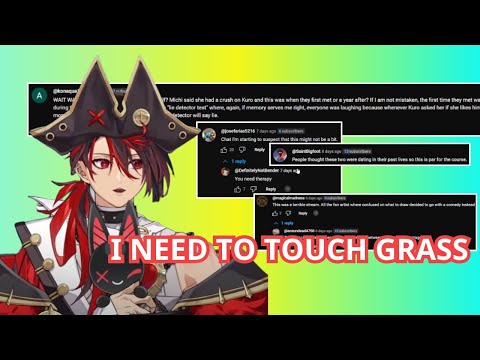 Kuro Reacts to Shipping Comments under Michi's Clips