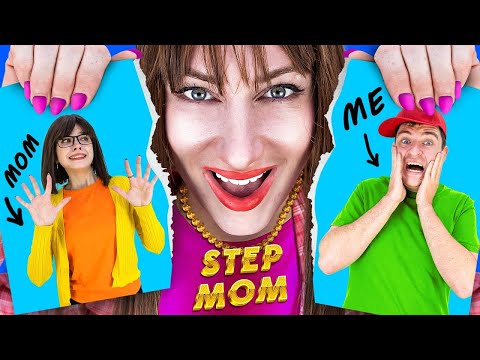 Mom vs Stepmom! My Dad Found New Wife! Funny Situations By Crafty Hype