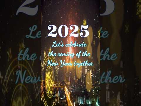 Happy New Year 2025 Celebrations countdown | shorts Countdown | #2025 #newyear #celebrations