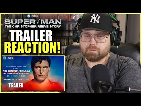 Super/Man: The Christopher Reeve Story | Official Trailer- REACTION!