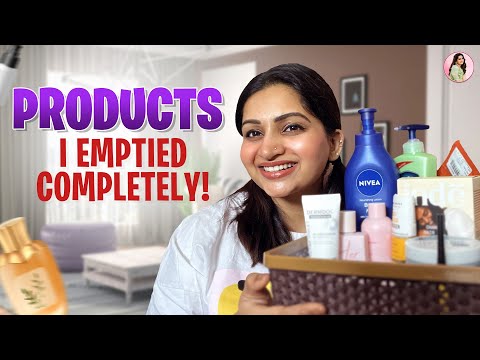 Empties Review! Products I Loved Enough to Finish | Nakshatra Nagesh