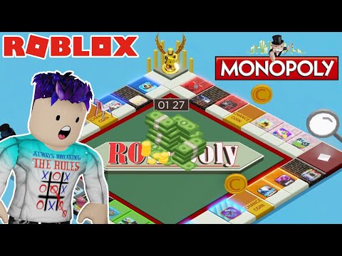 Playing MONOPOLY in Roblox