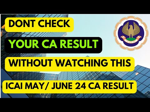 |"Don't Check Your ICAI Result Without Watching This First! 🚨"|