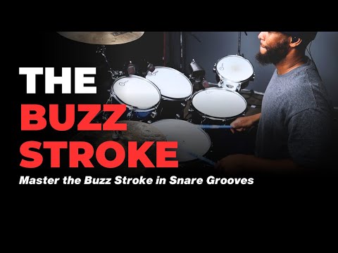 How to Use The Buzz Stroke In Snare Driven Grooves