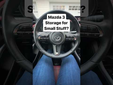 Mazda 3 - Storage for Small Stuff?