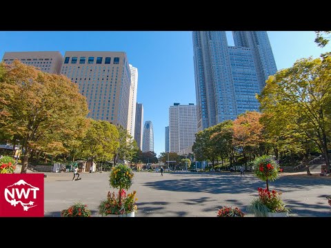 Morning Ride In Tokyo Shinjuku 4K