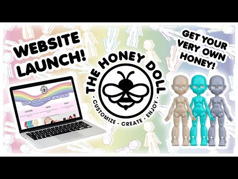 The Honey Doll Website Launch! The Honey Doll Website Launch! Get your own Honey now!