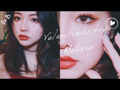 バレンタインメイク/エチュードハウス× Hershey’s のコスメレビュー Valentine’s Day makeup look