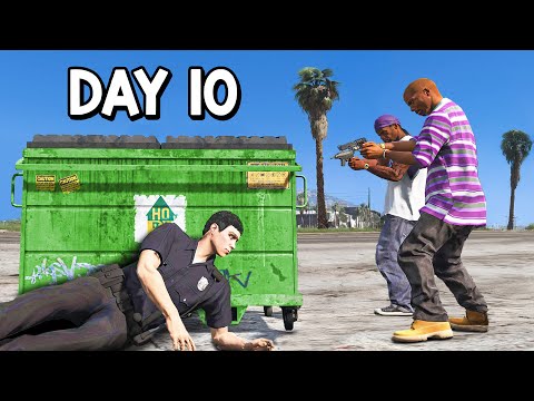 I Survived 100 days in Realistic GTA 5 as a COP