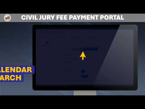 Civil Jury Fee Payment Portal 10-24