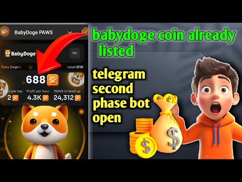 Hamster combat ❌ babydoge coin ✅l new telegram mining bot l hamster new update l