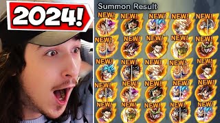 NEW Insanely Expensive Legends Limited Guaranteed Summons on Dragon Ball Legends! (CRAZY LUCK)