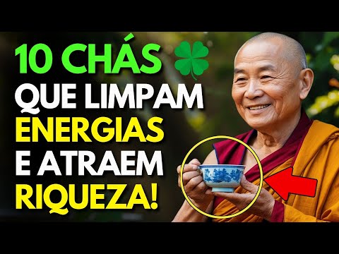 10 CHÁS para RIQUEZA e BOA SORTE! 🍀 Mude sua VIDA FINANCEIRA!