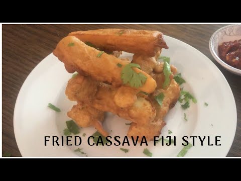 Fried Cassava  Fiji Style | FIjian Cassera Recipe | Fried Cassava Yuca | Cassava Fries