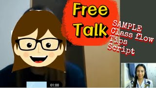 FREE TALK CLASS || ESL ONLINE || FREE CONVERSATION || CLASS FLOW || ENGOO DEMO FREE TALK CLASS