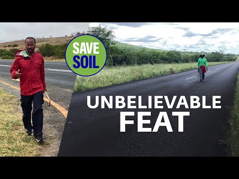 Tseke's 10,000 km Walk to Restore South Africa's Soil