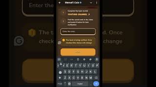 memeFi coin secret video code 22 August