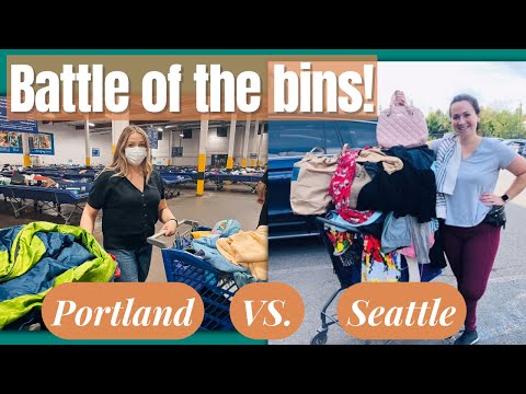 Thrift With Us: Which Haul Is Better? Shopping at Goodwill Outlets in Portland & Seattle