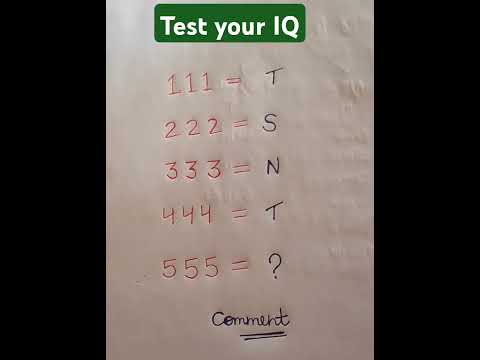 Test ur IQ | maths puzzle | | brain test| #trending #viralvideo #ytshorts_ #mathstricks #shorts #imp