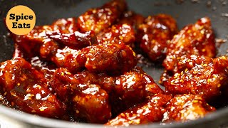 KOREAN FRIED CHICKEN | SWEET AND SPICY KOREAN FRIED CHICKEN | YANGNYEOM CHICKEN