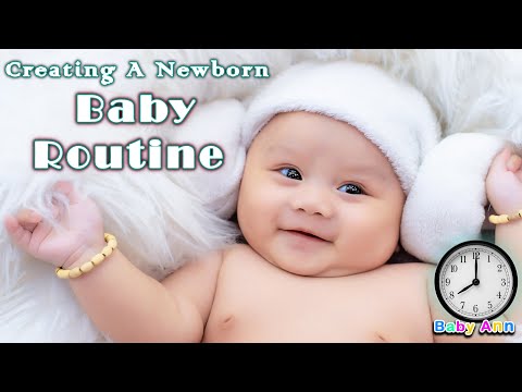 Creating a Newborn Baby Routine || Baby Sleep Schedule || How to Create a Schedule for your Baby