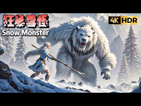 【Full】北极雪域巨兽来袭，与雪族圣女生死较量！ 【大雪怪 Snow Monster】惊悚/灾难 | 经典大本营