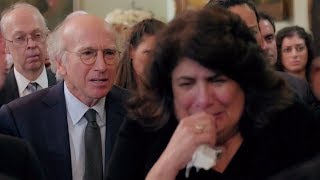 Curb Your Enthusiasm - Larry gets annoyed by crying woman (Fatwa funeral)