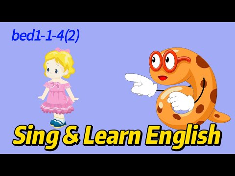 Sing & Learn English | “This is a Bed” | Easy English Vocabulary for Kids | Level 1