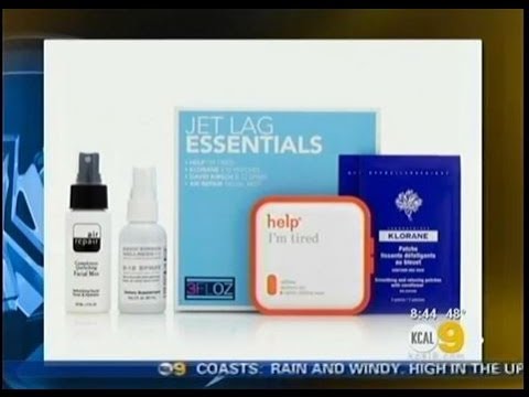 Smoothing and Relaxing Patches with Cornflower on KCAL 9 News December 7, 2013