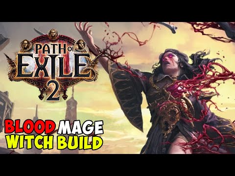 Essence Drain + Contagion & Double Curse Blood Mage Witch | Path of Exile 2 Early Game Build