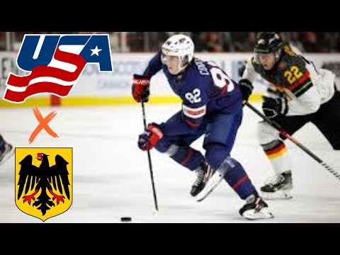 USA vs Germany 2025 World Juniors Highlights