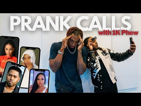 PRANK Calling My Celebrity Friends with 1K Phew