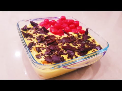 Quick and Easy Custard Cake Pudding #shorts #shortvideo