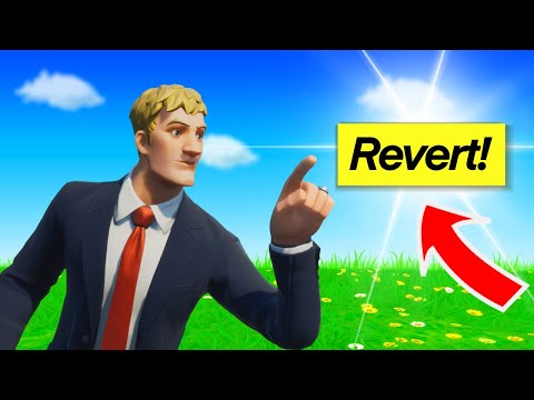 Click to Revert Fortnite Season 6 Update