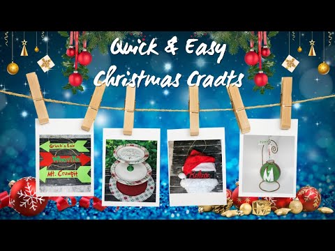 Quick & Easy Christmas Crafts