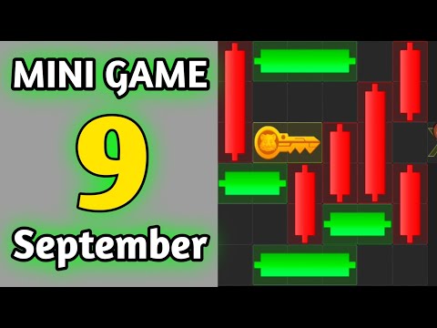 today mini game | hamster mini game September 9 | daily hamster mini game #hamsterkombat #minigame