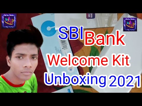 SBI Welcome Kit Unboxing| Sbi Debit Card |How To Get Free Debit Card And Cheque Bookon SBIBank | RT