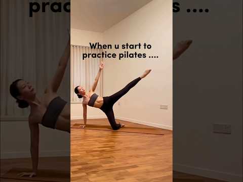 When you start to practice pilates regularly!  Amazing things happened #pilateshome #pilatesworkout